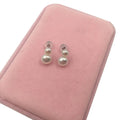 Nature Freshwater Pearl Earringfashion Newest Design 925 Sterling Silver Ants Shape Stud Earrings for Wedding 7-8 mm Pearl