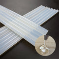 11mm White Semi-Transparent Hot Melt Glue Stick for Wood Resin Photos for Plastic Foam Ceramic Paper Glass Metal Leather