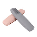 Factory Price Silicone Makeup Brush Case Silicon Cosmetic Travel Bag Pouch With Brush Cleaning Function