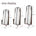 Multi-function Folding Non-Woven Garment Bags with Zippers and Pockets Fashionable Design for Storage