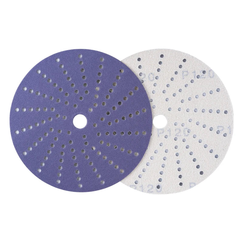 6 Inch 50% Ceramic Hookit Purple Finishing Film Sanding Discs Automotive Abrasive Disc Sandpaper Discs Sanding