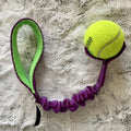 Wholesale Dog Tug Toy Ball Tug of War Toss Play Fetch Dog Ball Handmade Dog Training Interactive Toys