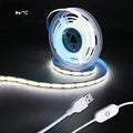 IP20 5V USB LED Bar Strip Lights High Brightness Flexible Soft Home Lighting Remote Control Switch Mode Smart Strip Lights