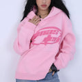 Custom Women's Essentials Hoodie Y2k Streetwear Heavyweight Puff Printing Hoodie Drop Shoulder Pullover Oversize Sweatshirt