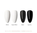 Super White Black Low MOQ Private Label Vegan Cosmetic ODM Nail Supplies LED UV Gel Polish