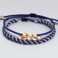 3pcs/Lot Trendy Handmade Adjustable Braided Wrap Silk Rope Cord Woman Men Protection Tibetan Buddhist Bracelet Set Jewelry