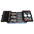 MQ Deluxe Luxury Portable Wooden Case Rainbow Art Set for Kids and Professionals New Design for Travel