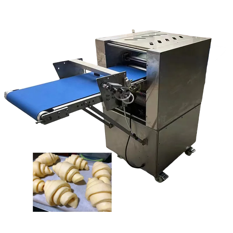 15-80g Croissant Rolling Machine Bakery Equipment Capacity 1200-1800 Pieces/hour Croissant Dough Shaping Machine
