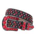 Premium Plus Size Western Rhinestone Big Stone Belts for Men Big Gem Buckle Crystal Belt for Jean