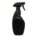 Custom 500ml Black HDPE Plastic Spray Bottle with Sprayer Gun for Household Cleaning Alcohol Detergent Liquid Chemical Packaging