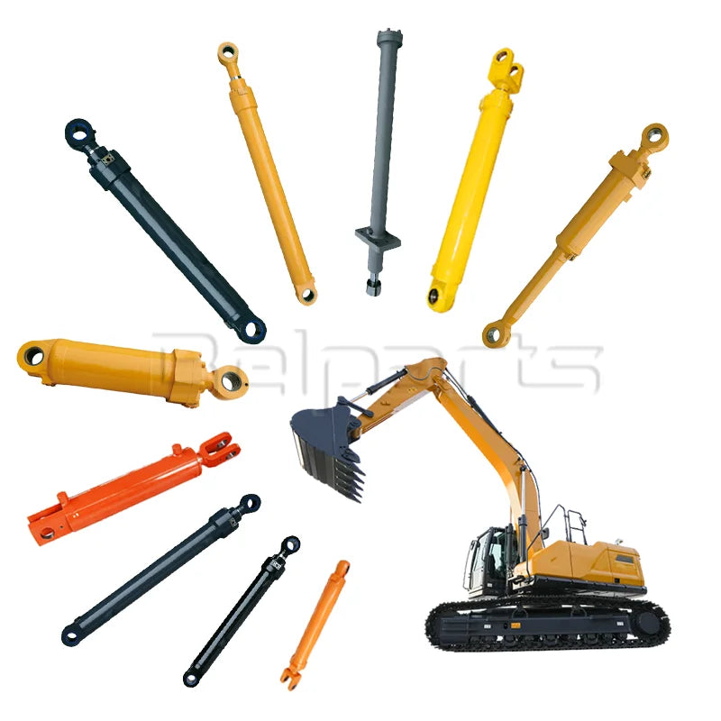 Belparts Excavator Hydraulic EX100-5 EX100-5E EX110-5 Boom Arm Bucket Cylinder Assy for Hitachi 4312228 4372544 4314895 4371393