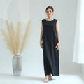 Inner Slip Dresses EID Ramadan Dubai Modest Essential Abaya Sleeveless Stain Women Muslim Solid Color Clothing