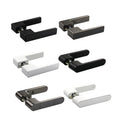 Smart Design Zinc Alloy Single Latch Magnetic Door Lock Button Hidden Silent Door Locks