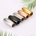Inner Diameter 3mm 4mm 5mm 6mm Stainless Steel Oval Shape Clasp for Diy Leather Cord Bracelets Making Wholesale
