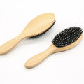 Best Quality Brosse Chien Wooden Handle Dog Grooming Brush Boar and Nylon Pet Bristle Brushes for Hair Brightening Pet Hair