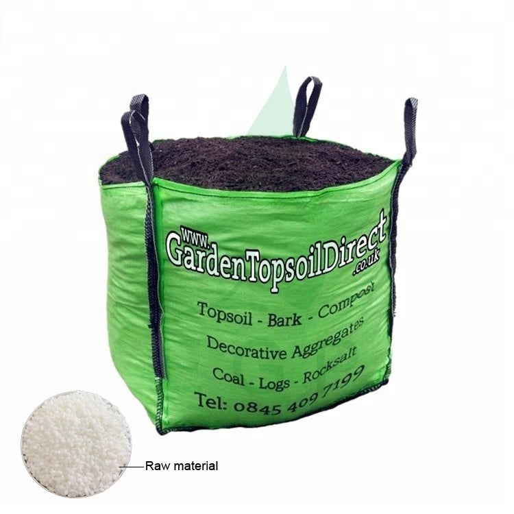 EGP Factory Direct Sales pp Material Industrial Big Bags for Shipping Container Bulk Bag 1000kg Big Bag 1500kg