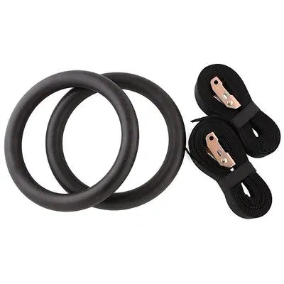High Quality ABS/Wood Gymnastic Exercise Ring for Fitness Strength Training 500kg Max Load Unisex