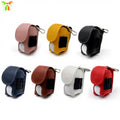 Ready Stock PU Leather Golf Ball Waist Bag Portable Golf Ball Pouch and Tees Holder for 2 Balls