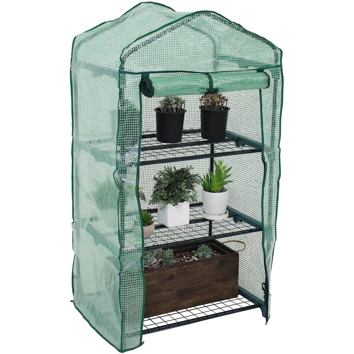 Hantechn Smart Light Deprivation Greenhouse Built Inside Container Greenhouse for Specialized Flower Plants MegaBDM