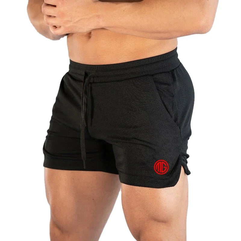 Custom Logo Breathable Mesh Quick Dry Basketball Shorts Men Elastic Waist Summer Gyms Workout Running Sweatpants