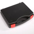 MM-TB002 Red Buckles Black Color Portable Durable Plastic Carry Empty Cases With Handle