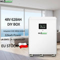 EU STOCK FREE SHIPPING 48V 32KWH MB56 628ah DIY BOX Built in JK BMS 300A DIY BOX