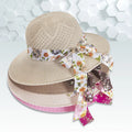 Summer Streamers Fashion Mom's Style Sun Hat Summer Women's Sun Cap