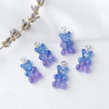 Cartoon Gummy Bear Candy Resin Diy Accessories Jewelry Pendants Earrings Bracelet Women Jewelry and Accessories