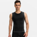 Men's Casual Sleeveless Breathable Quick Dry T-Shirt Custom Fit Sport Team Shirt
