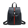 Saiun New Design  Backpack Fashion  Korean PU Leather Women Drawstring Closure Shoulder LEISURE Back Pack