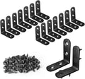 Stainless Steel l Shape Support Corner Wide Brace 90 Degree Anti-stress Support Angle Black Corner Bracket