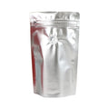 Custom Print Double Ziplock Stand Pouch Food Grade Aluminum Foil Printed Flat Bottom Smell Proof Coffee Packaging Bags