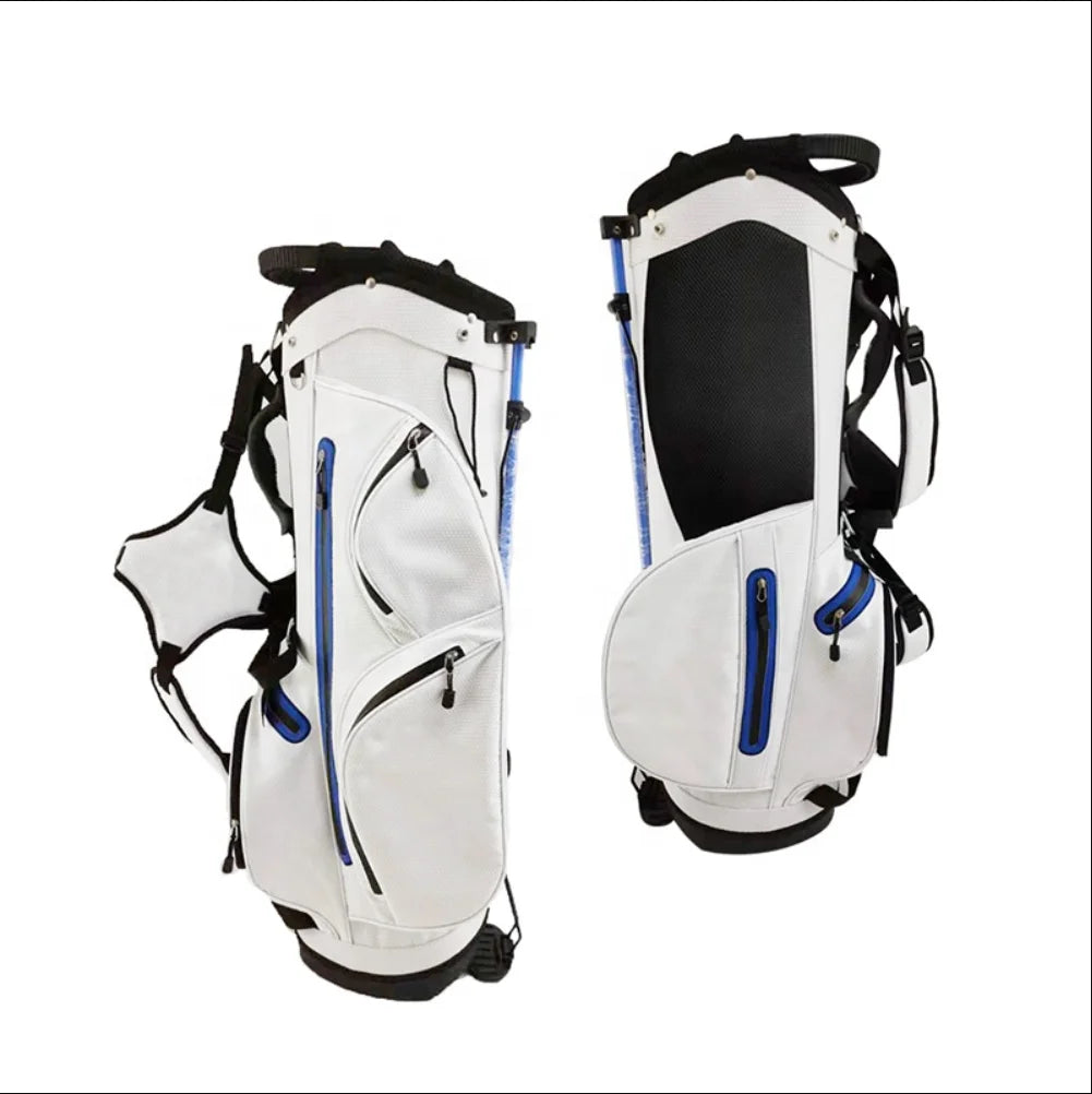 New Design Customized Waterproof White Golf Bag Stand