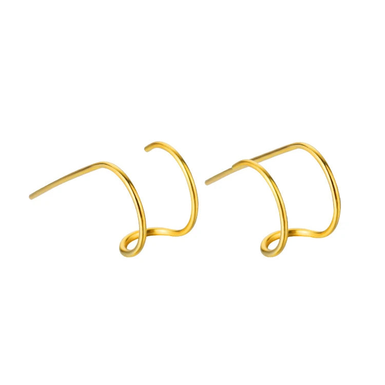 925 Sterling Silver Earrings the New Fashionable Sterling Silver Earrings for Women Are Simple and Cool