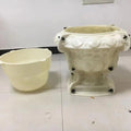 Exterior Garden Concrete Flower Pot  Planter Plastic Molds