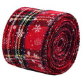 Wired Christmas Crafts DIY Decorative Wired Wrapping Satin Gifting Ribbon Roll