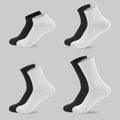 CUSTOM Unisex Embroidered Tennis Athletic logo Running Ankle Crew Oem Designer Compression Cotton Custom Men's Sports Wool Socks