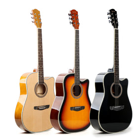 Hot Deviser L-806 41 Inch Acoustic Guitar Beginner Rosewood Neck Poplar Back/Sides High Quality Competitive Price Factory