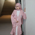 Good Selling Muslim Dress Islamic Clothing Turkey Arab Morocco Kaftan Kimono Malaysia From Dubai Abaya