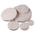 Handcraft Pine Wood Small Baby Milestone Wooden Discs Large Unfinished Natural Round Diy Blank Wood Discs