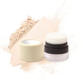 14 Colors Long Lasting Waterproof Loose Setting Powder with Mirror and Puff Oil Control Foundation for Dark Skin Tone