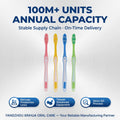 Wholesale Premium Adult Plastic Manual Soft Toothbrush OEM ODM Customized Label Manufacturer's Best Offer for Daily Use