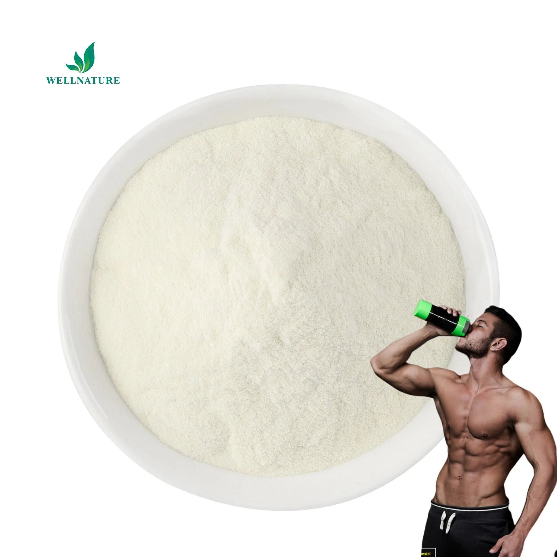 Isolate Whey Protein Bulk WPC >90% Protein Concentrate High-Protein Powder for Adults