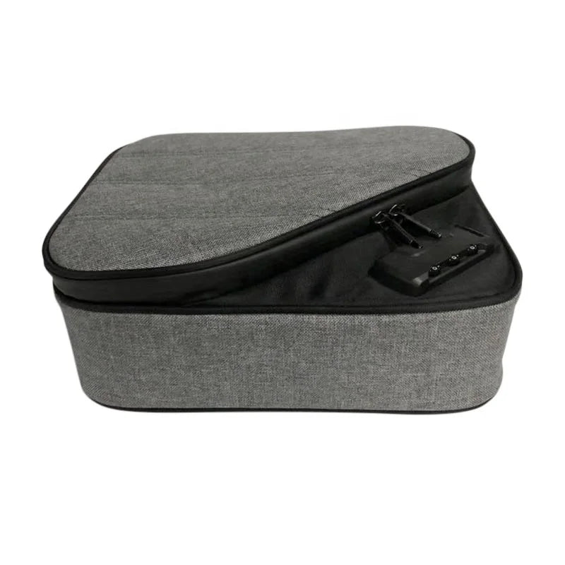 Large Smoke Box Smell Proof Product Packaging Custom Case Raw Rolling Papers Smell Proof Bag With Lock