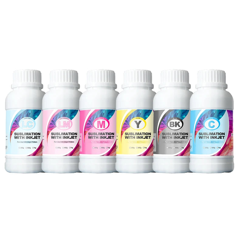 Premium Golden Sublimation Ink 100ml Volume Transfer Ink for  Smooth Vator Packaged Bottles