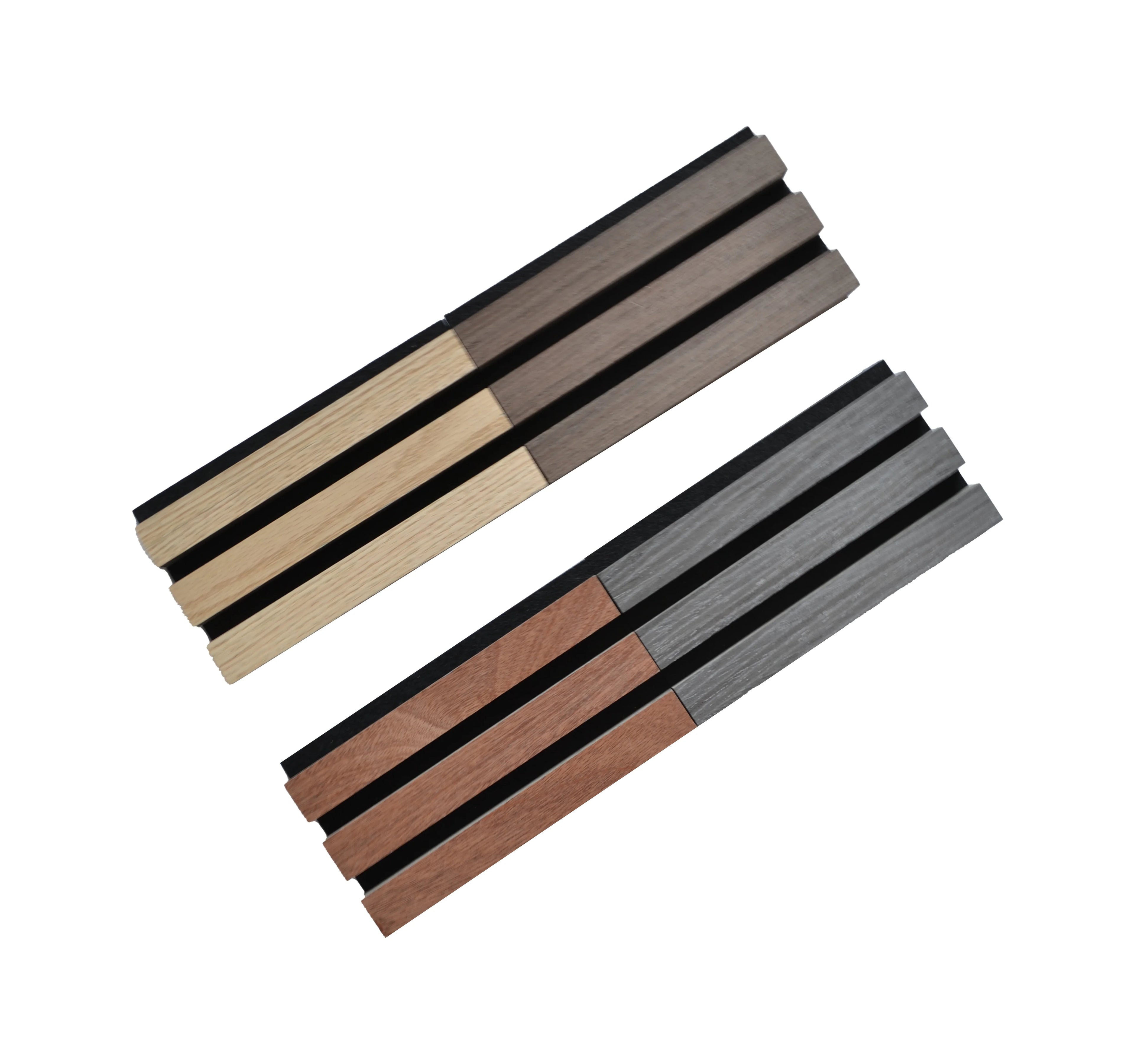 Akupanel Wooden Acoustic Panels Oak Veneer MDF Slat Acoustic Panel Diffusion Wall Soundproofing Product