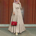 2023 New Design Dubai Saudi Fashion Dress for Girls & Muslim Women Plus Size Breathable Abaya Dashiki Dress