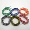 Wholesale Fashionable Flat Polyester Printed Plaid Shoelaces 6mm/10mm Width Transparent Plastic Tips Pantone Color for