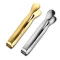 Premium Gold Mini Sugar Tongs and Ice Cube Tong 304 Food-Grade Stainless Steel Metal Material