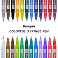 24 Colors Artist Micron Needle Line Marker Pen With Non-Toxic Waterproof Pigment for Painting Art Supplies